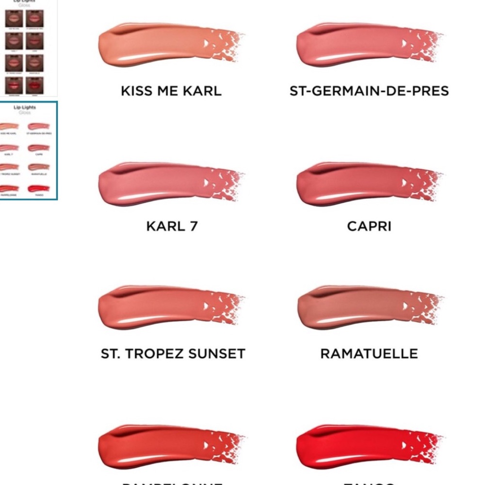Karl Lagerfeld NIB Lip Lights Gloss Kiss Me Karl! - Picture 7 of 7